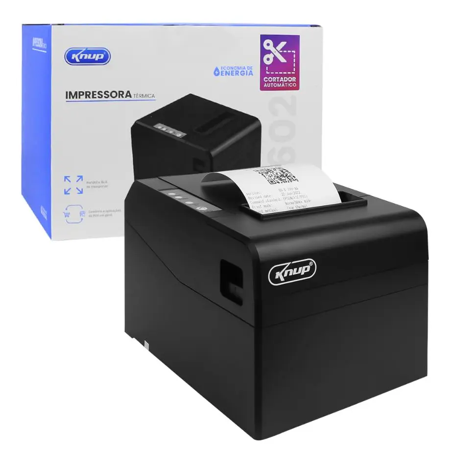 Impressora Térmica 80mm Guilhotina Corte Automático Usb kp-IM602